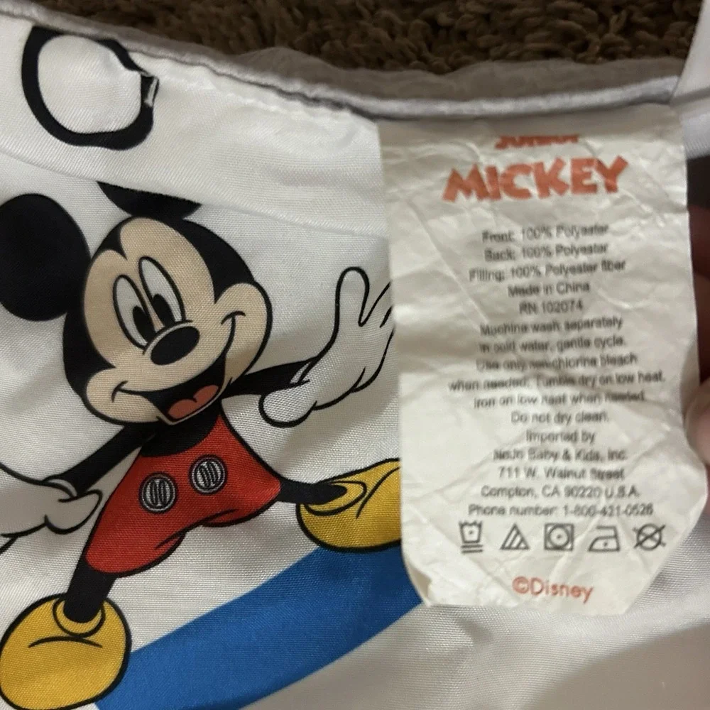Vintage Y2K Mikey Mouse Clubhouse Blanket 39 X 56
